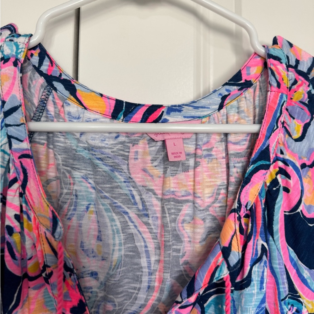 Lilly Pulitzer Multicolor Floral Dress - Picture 3 of 3